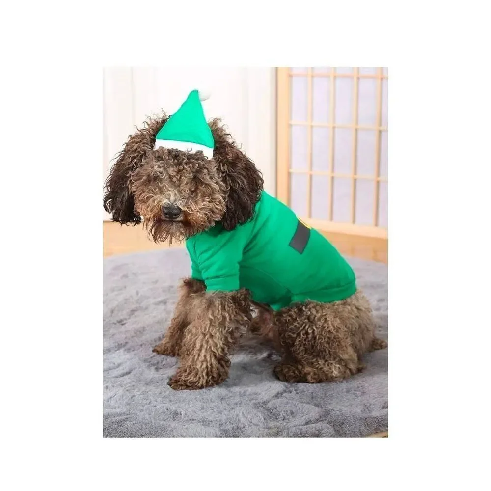 Pet Santa's Little Helper Costume